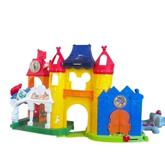 Fisher Price Little People Magic of Disney Day at Disney Castle Playset - Picture 1 of 9